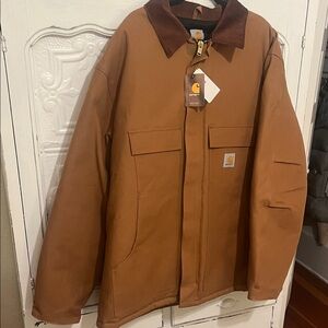 Carhartt Men's Firm Duck Traditional Jacket 2XL TALL